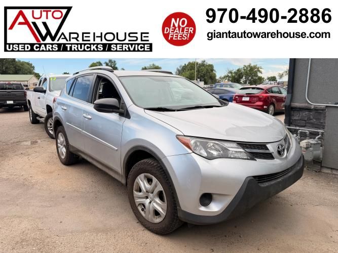 Silver 2014 Toyota RAV4 SUV / Crossover Front-Wheel Drive 6-Speed Automatic