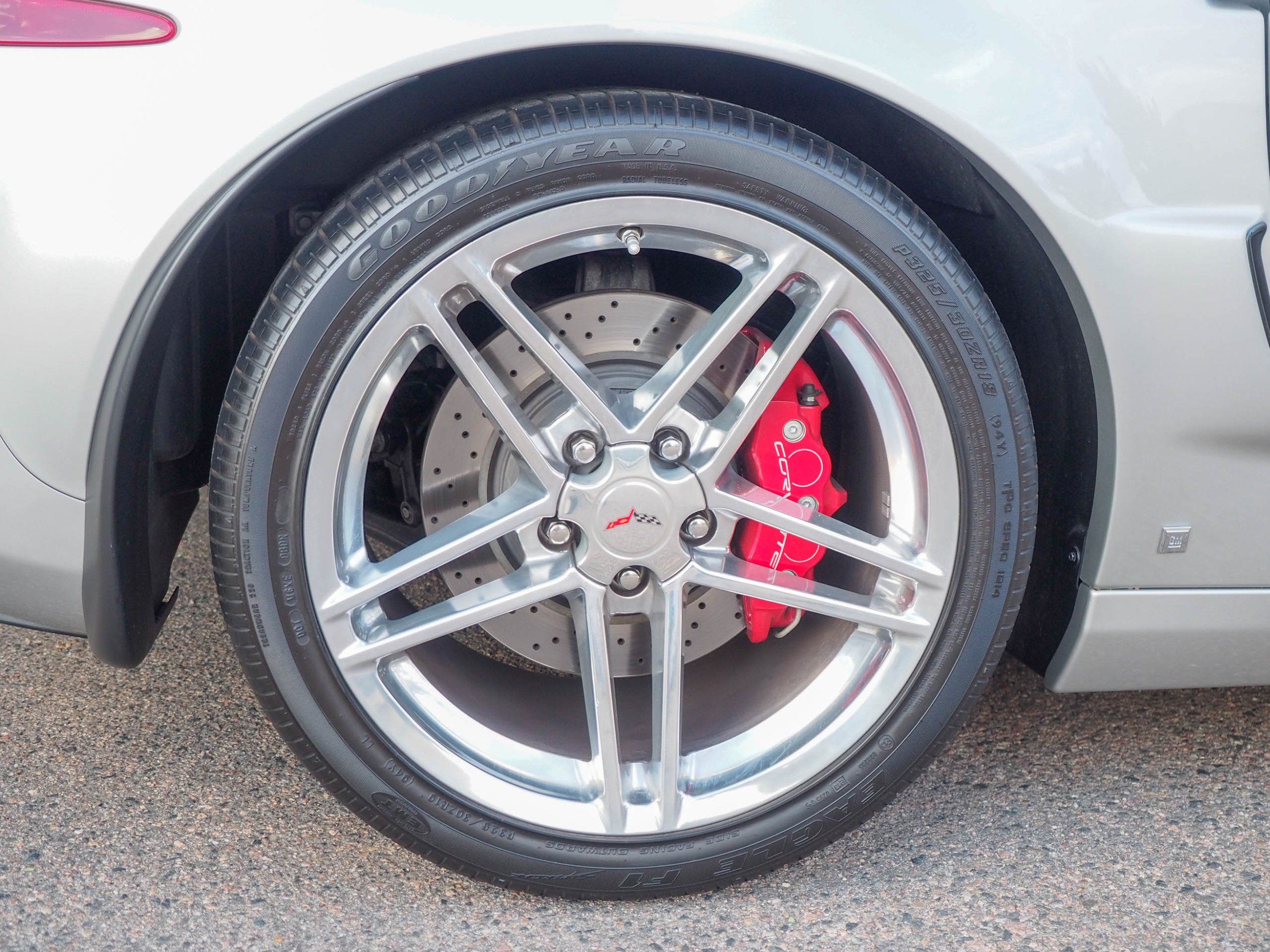 2007 Chevrolet Corvette Silver Z06