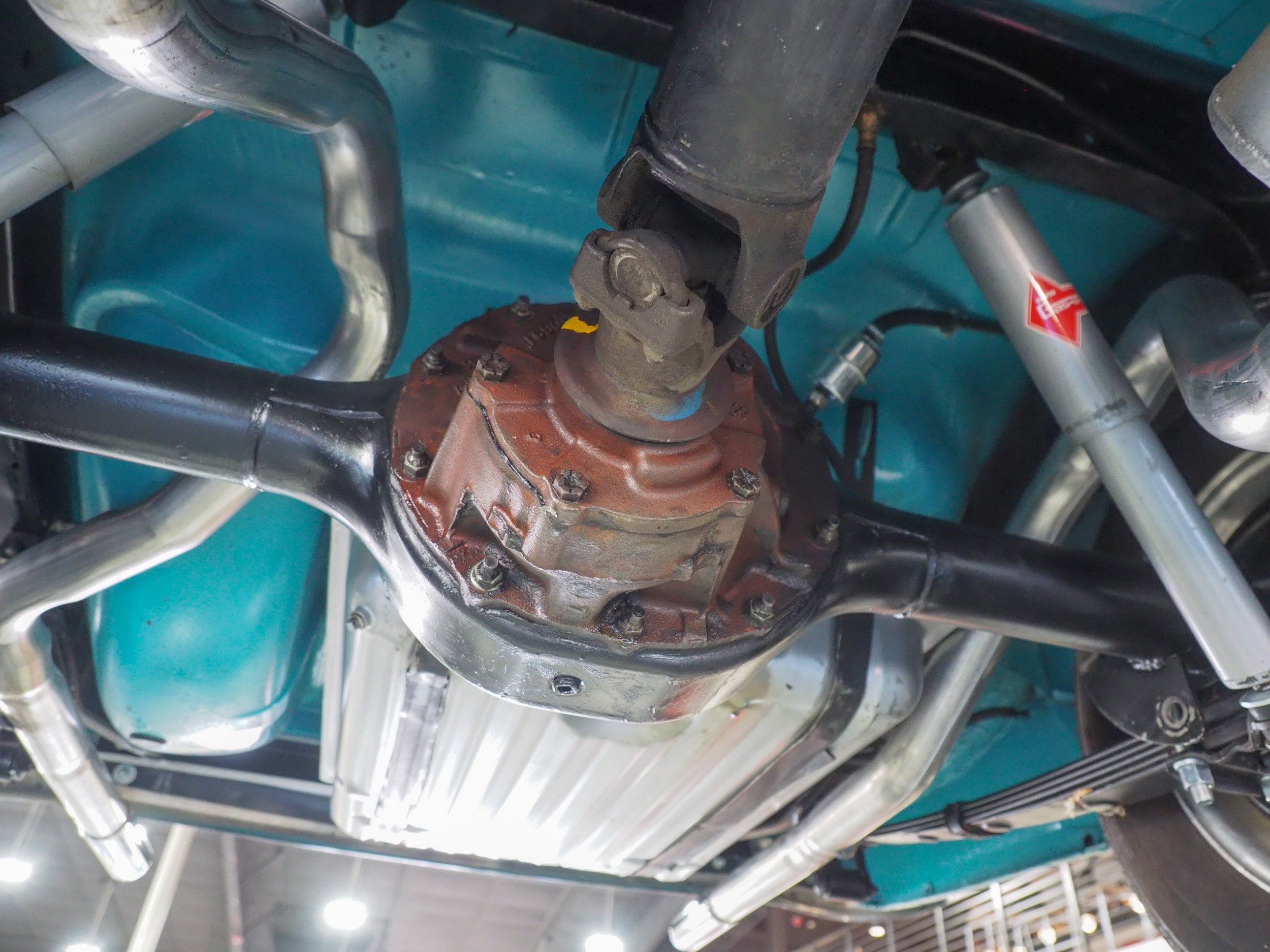 1955 Ford Fairlane Teal Coupe