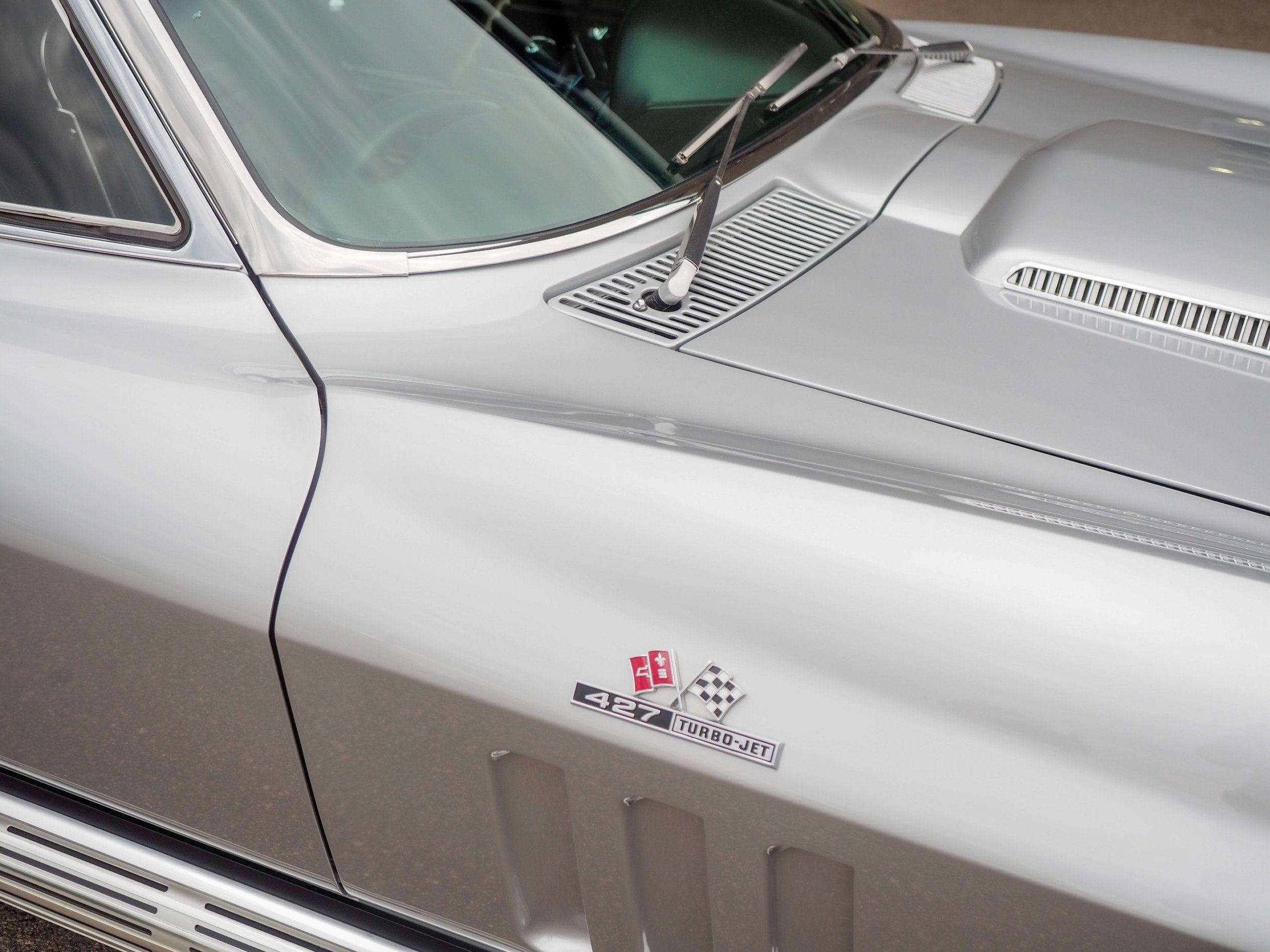 1966 Chevrolet Corvette Silver Roadster