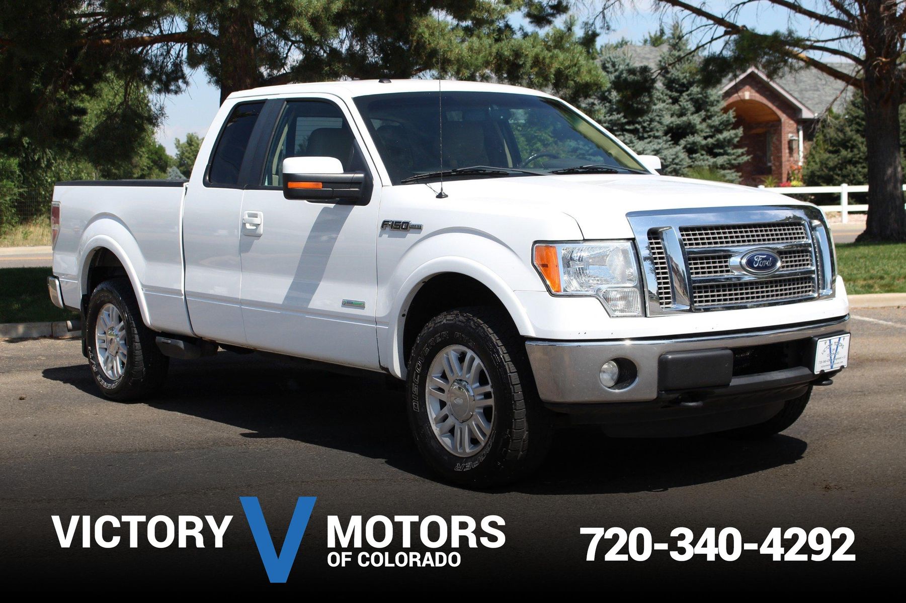 2012 Ford F-150 Lariat | Victory Motors of Colorado 2012 Ford F 150 3.7 V6 Towing Capacity