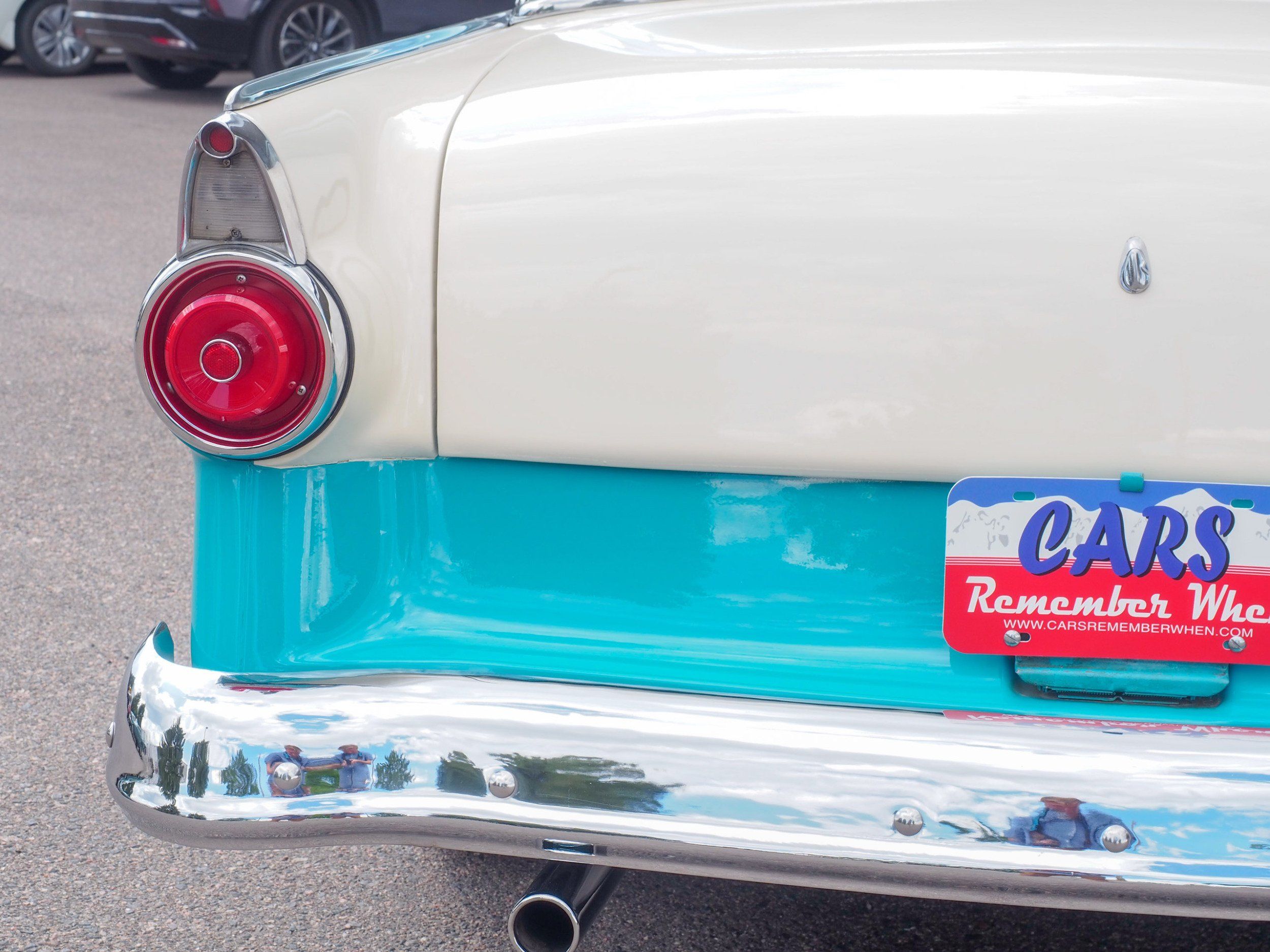 1955 Ford Fairlane Teal Coupe