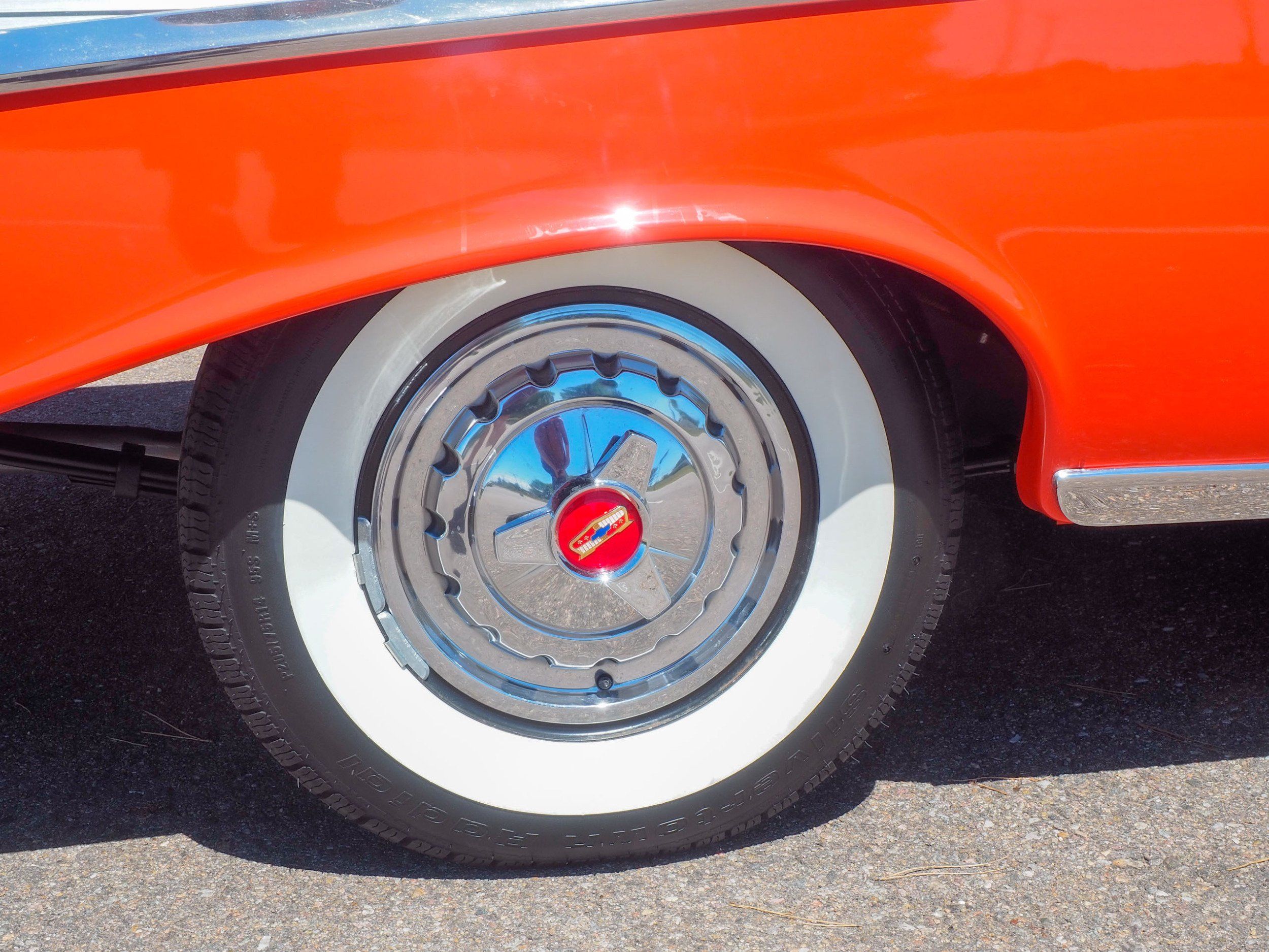 1957 Chevrolet Bel Air Orange 