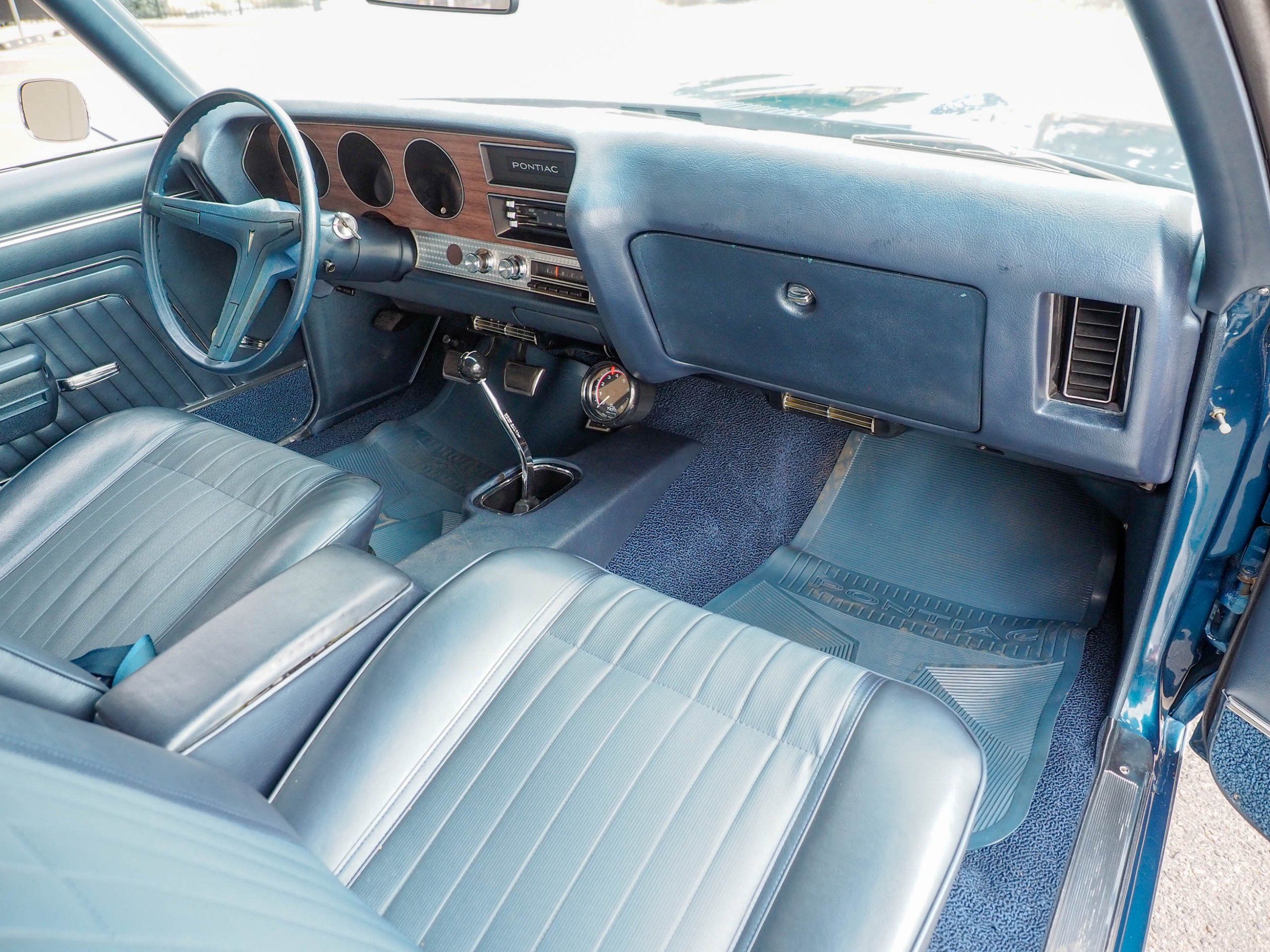 1970 Pontiac GTO Blue 
