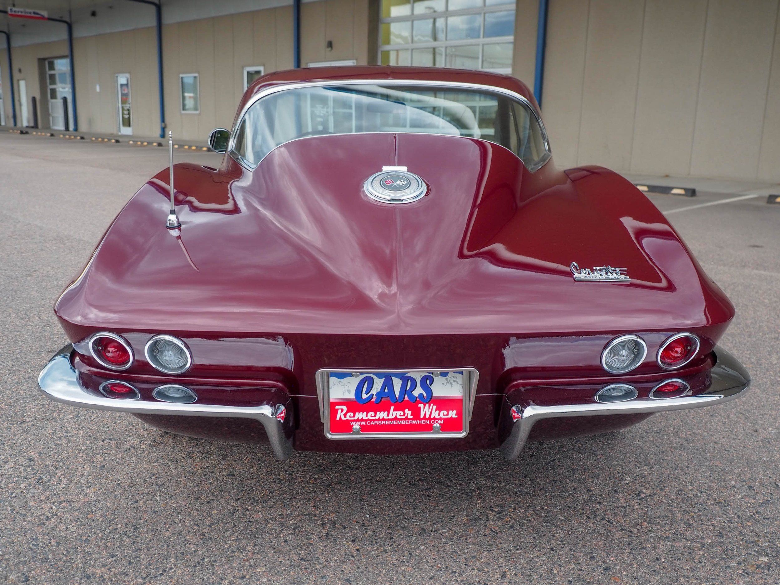 1966 Chevrolet Corvette Maroon Coupe