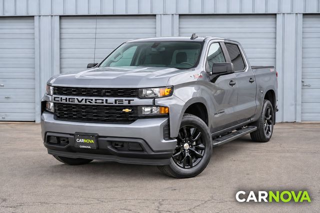 Gray 2020 Chevrolet Silverado 1500 Pickup Truck Four-Wheel Drive 6-Speed Automatic
