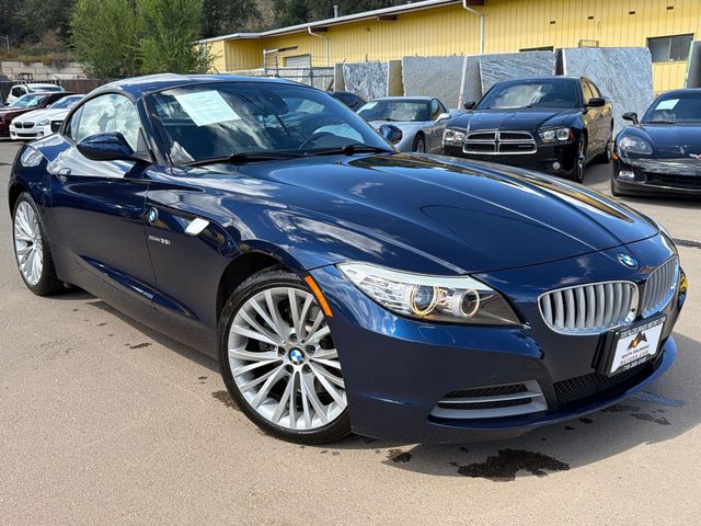 Blue 2009 BMW Z4 Convertible Rear-Wheel Drive 6-Speed Manual