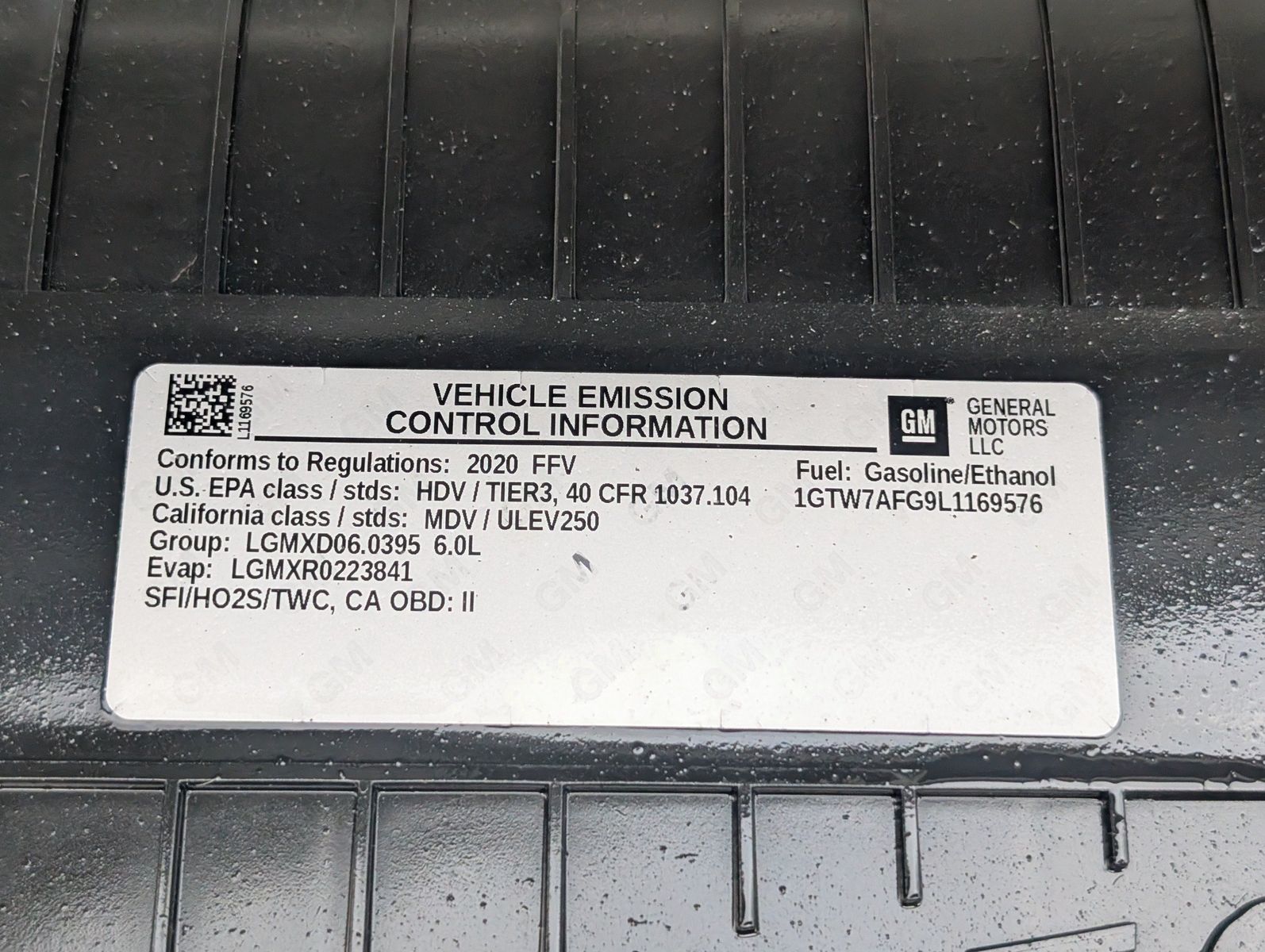 2020 GMC Savana Cargo 75
