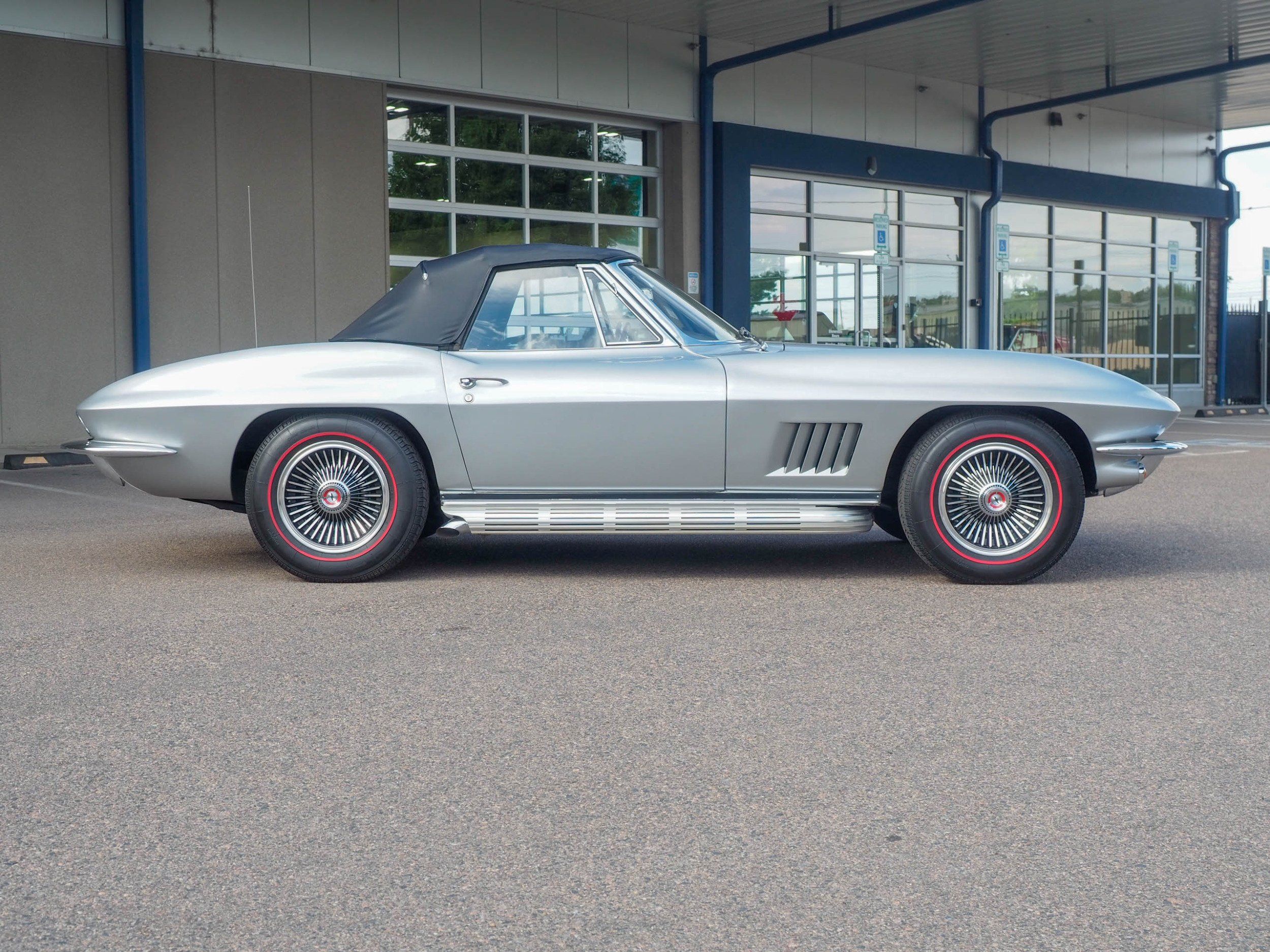 1967 Chevrolet Corvette Silver Convertible