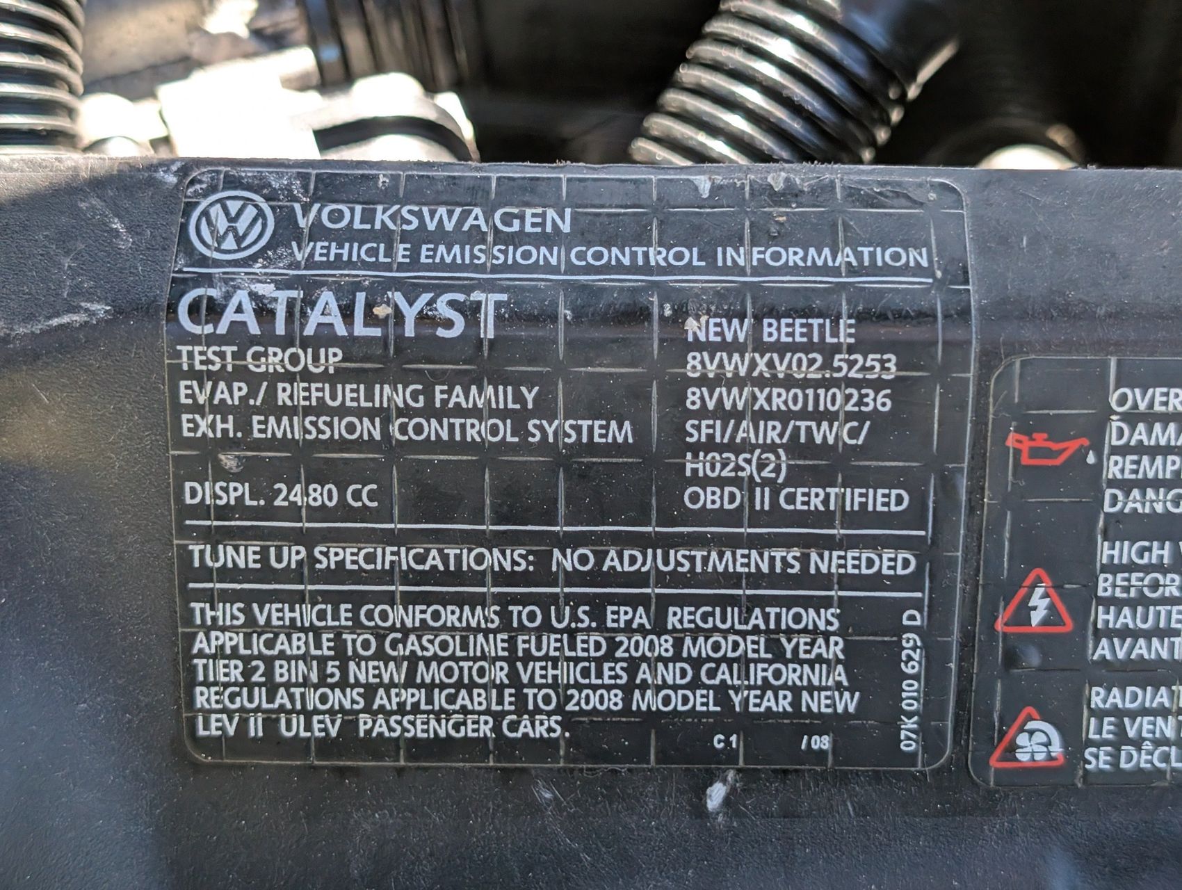 2008 Volkswagen New Beetle 84