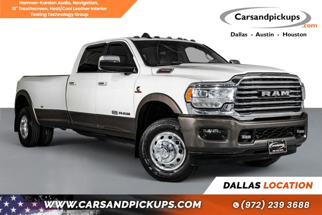 White 2020 RAM 3500 Pickup Truck Four-Wheel Drive 6-Speed Automatic