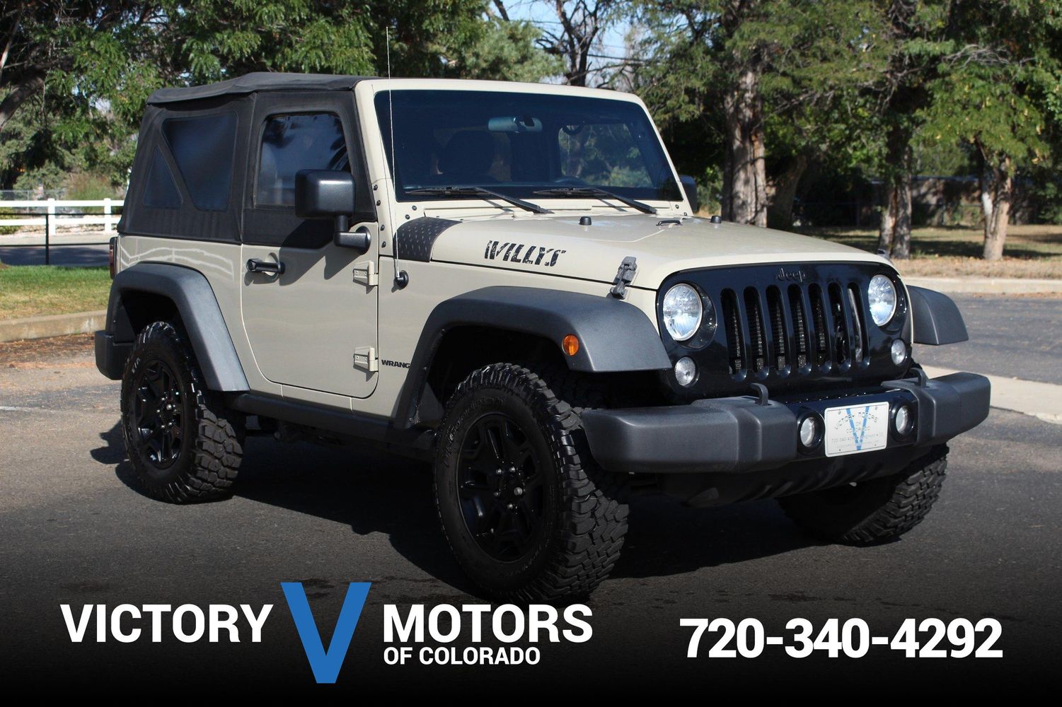 2017 Jeep Wrangler Willys Wheeler | Victory Motors of Colorado