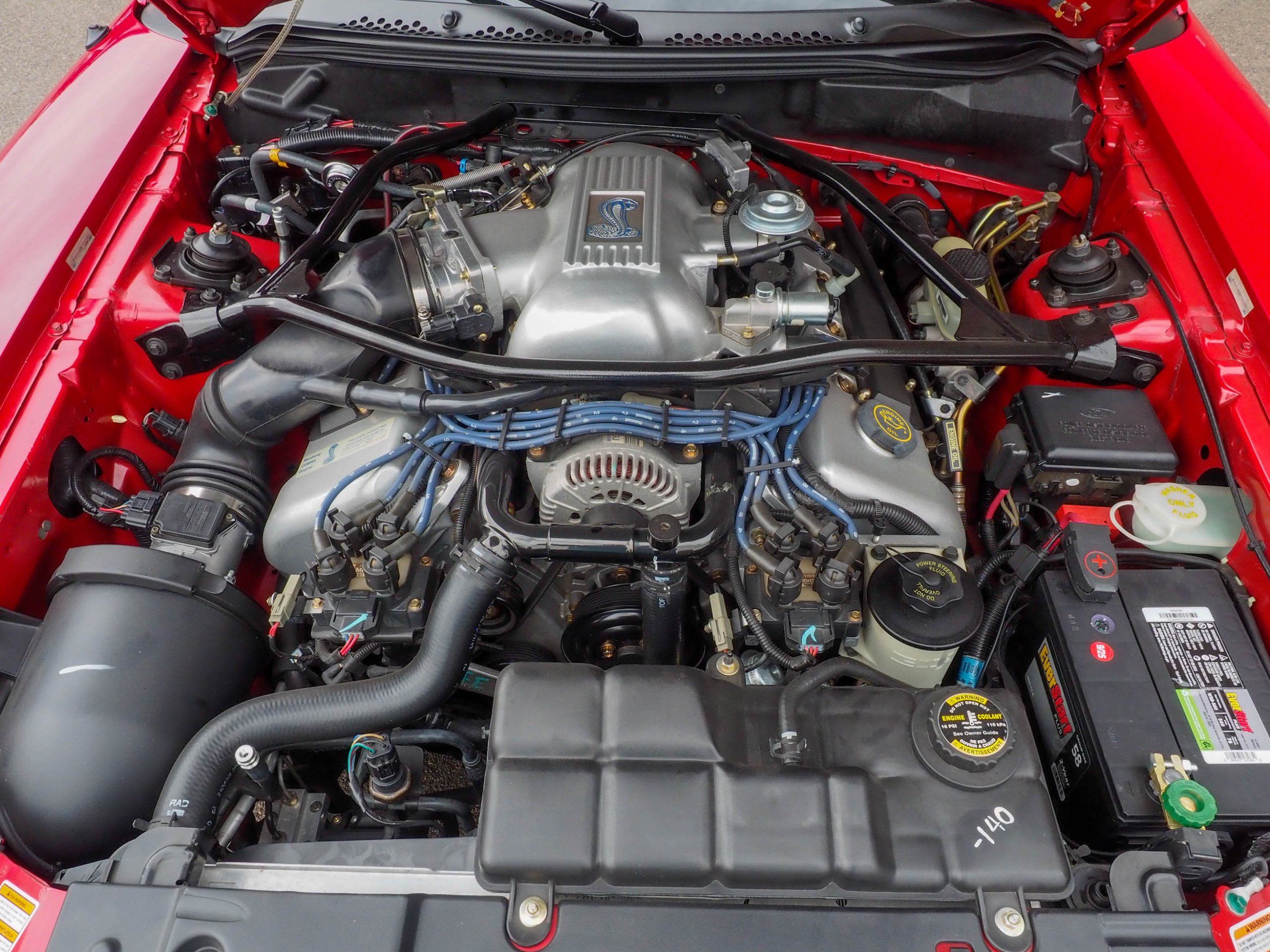 1997 Ford Mustang Red Cobra