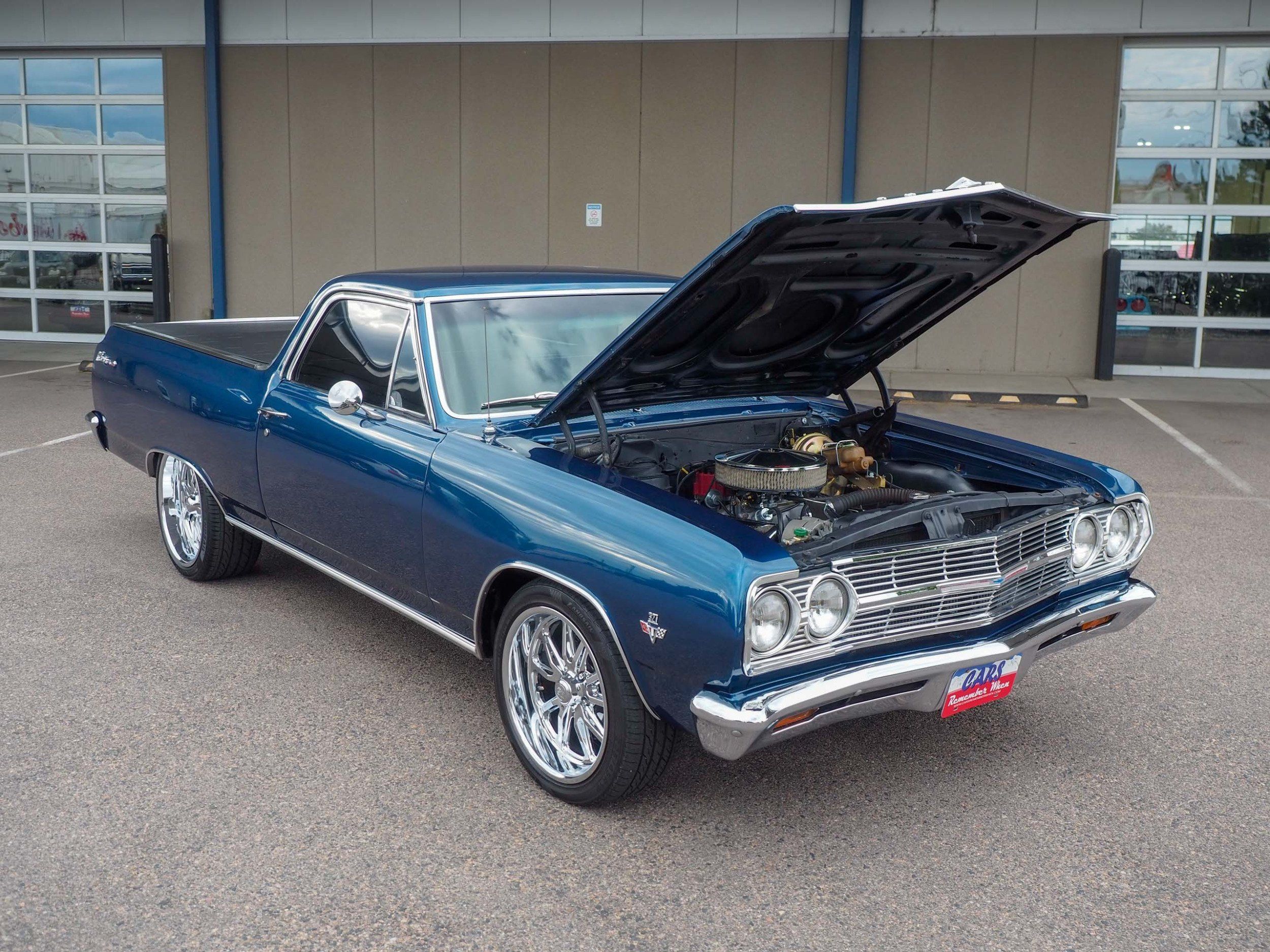 1965 Chevrolet El Camino Blue 