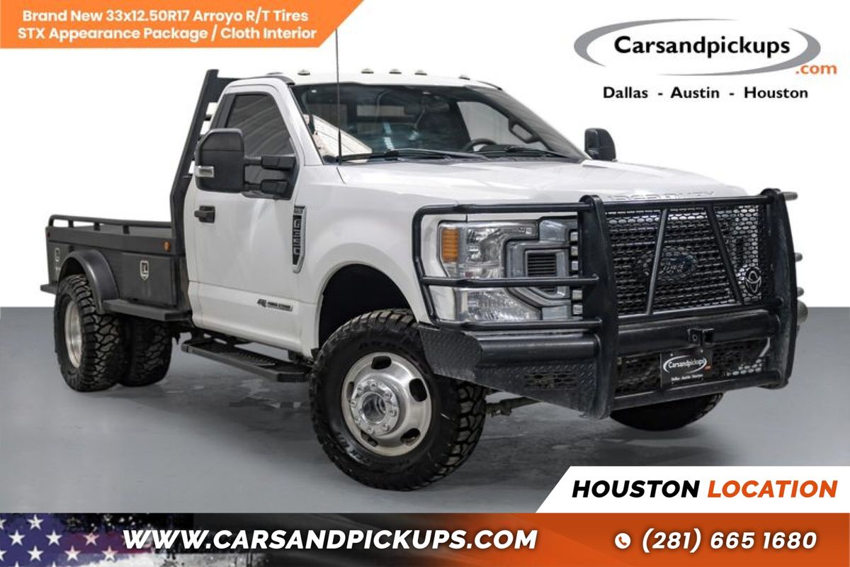 White 2022 Ford F-350 Super Duty XL LB DRW 4WD Pickup Truck Four-Wheel Drive Automatic