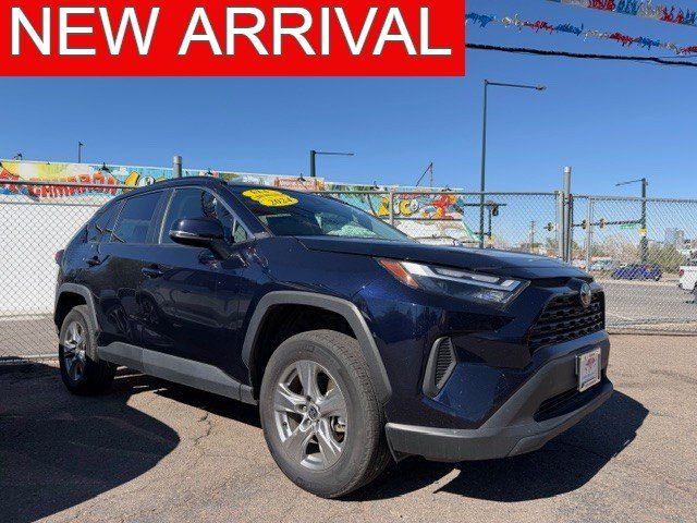 Blue 2024 Toyota RAV4 XLE AWD SUV / Crossover All-Wheel Drive 8-Speed Automatic