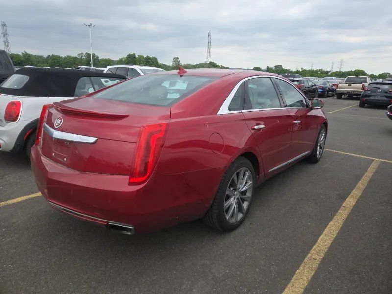 Red 2013 Cadillac XTS Sedan Front-Wheel Drive 6-Speed Automatic
