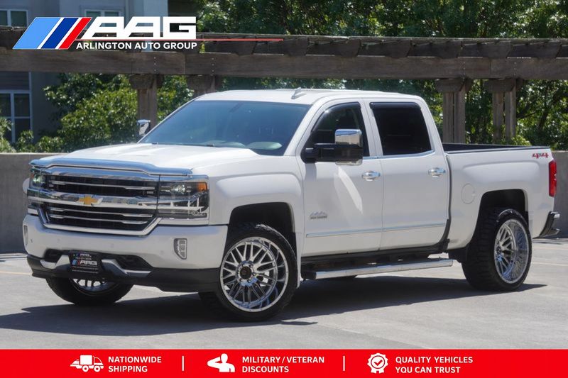  2016 Chevrolet Silverado 1500 High Country Crew Cab 4WD Pickup Truck Four-Wheel Drive 8-Speed Automatic