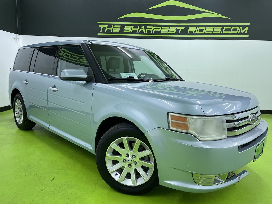 Blue 2009 Ford Flex SEL SUV / Crossover Front-Wheel Drive Automatic