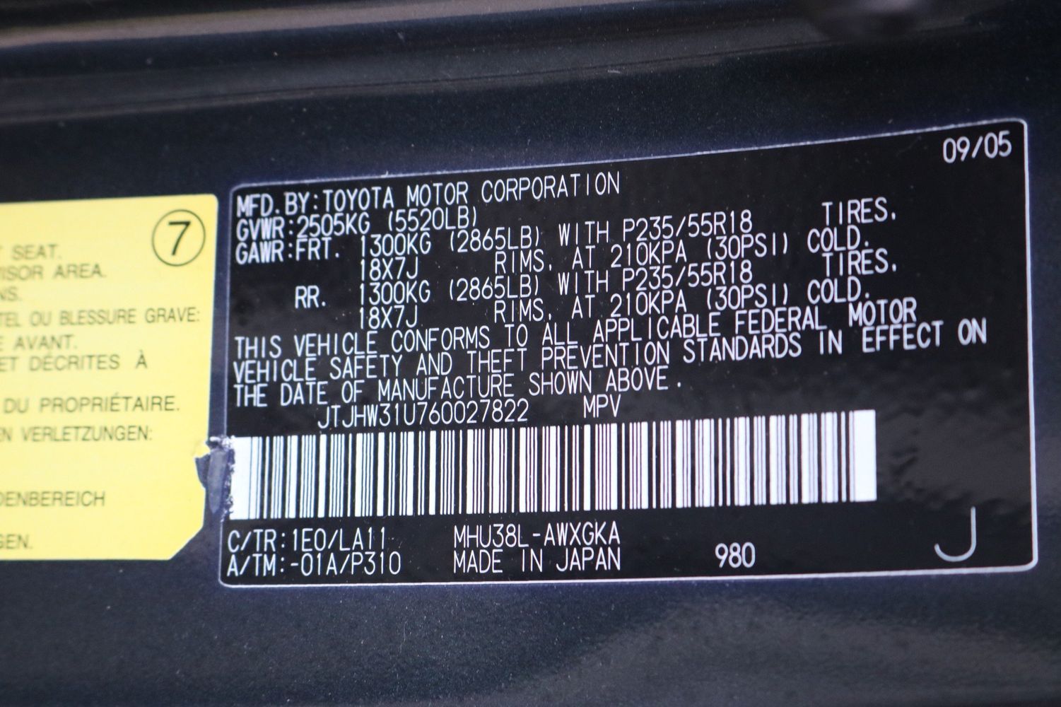 2006 Lexus RX 400h Hybrid AWD Victory Motors of Colorado
