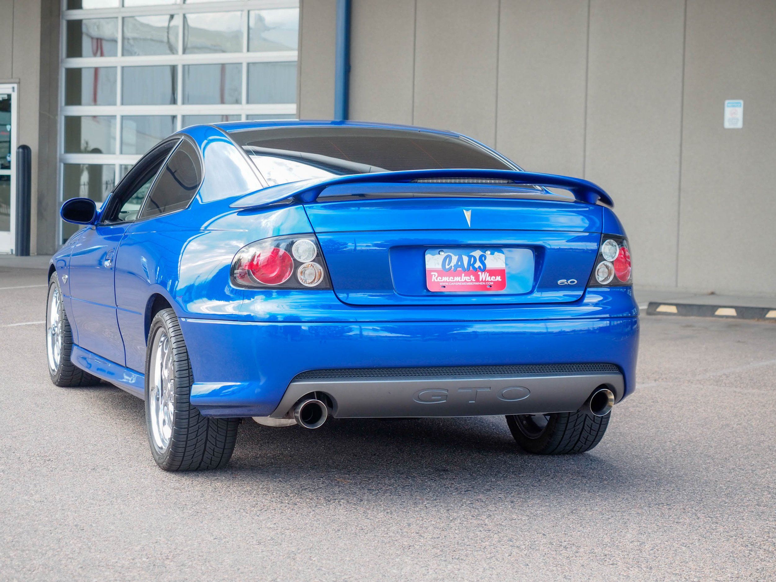 2006 Pontiac GTO Blue 