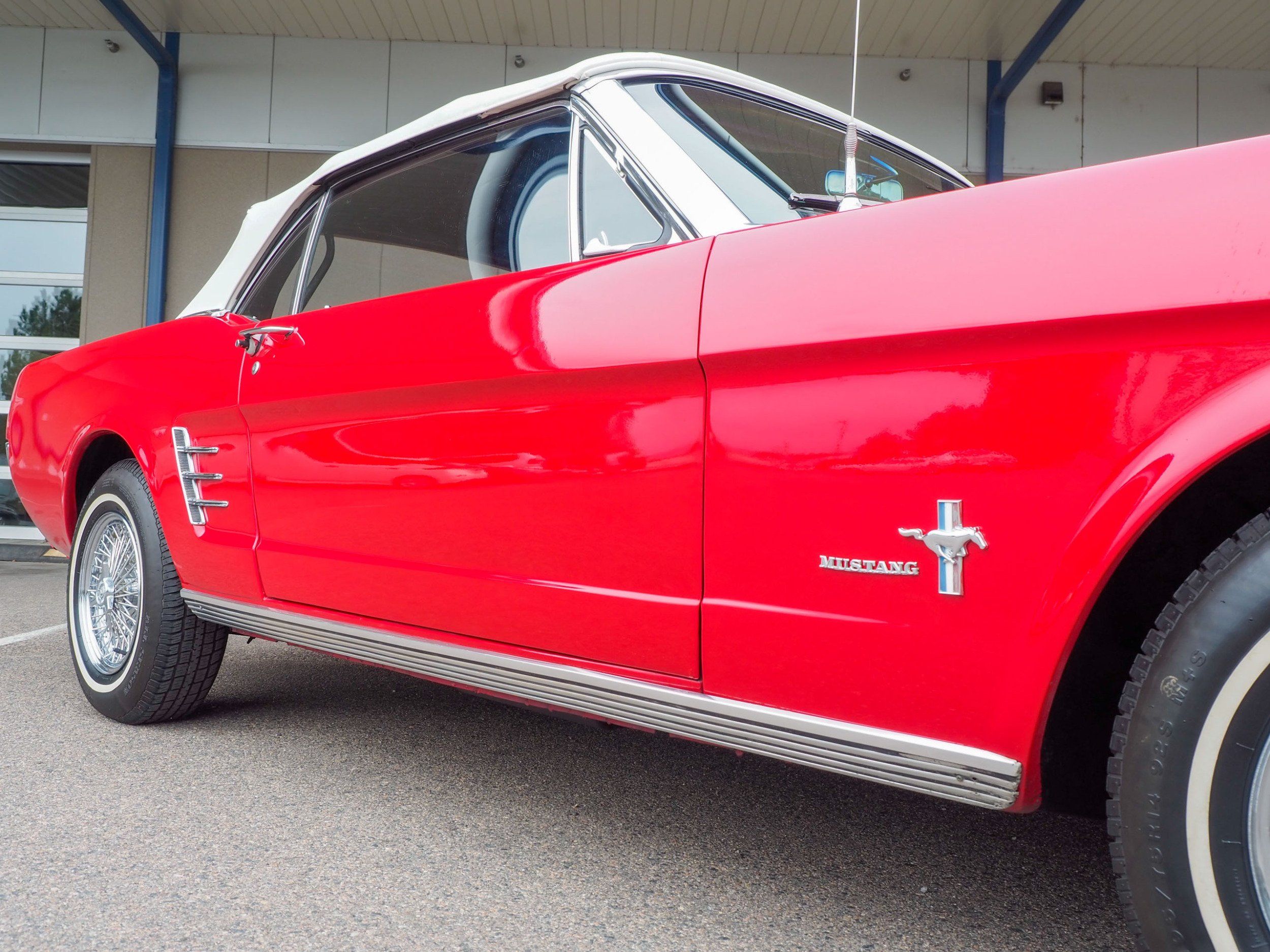 1966 Ford Mustang Red Convertible