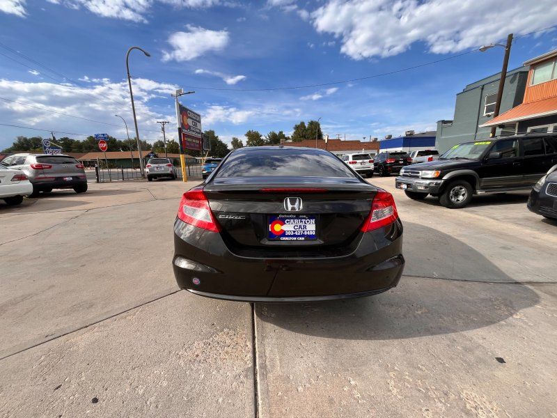 2013 Honda Civic EX-L - Black exterior view 4