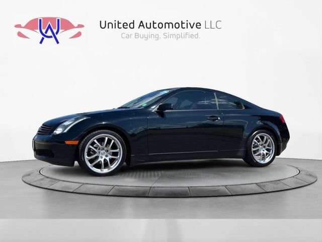 Black 2004 INFINITI G35 Coupe RWD Coupe Rear-Wheel Drive 5-Speed Automatic