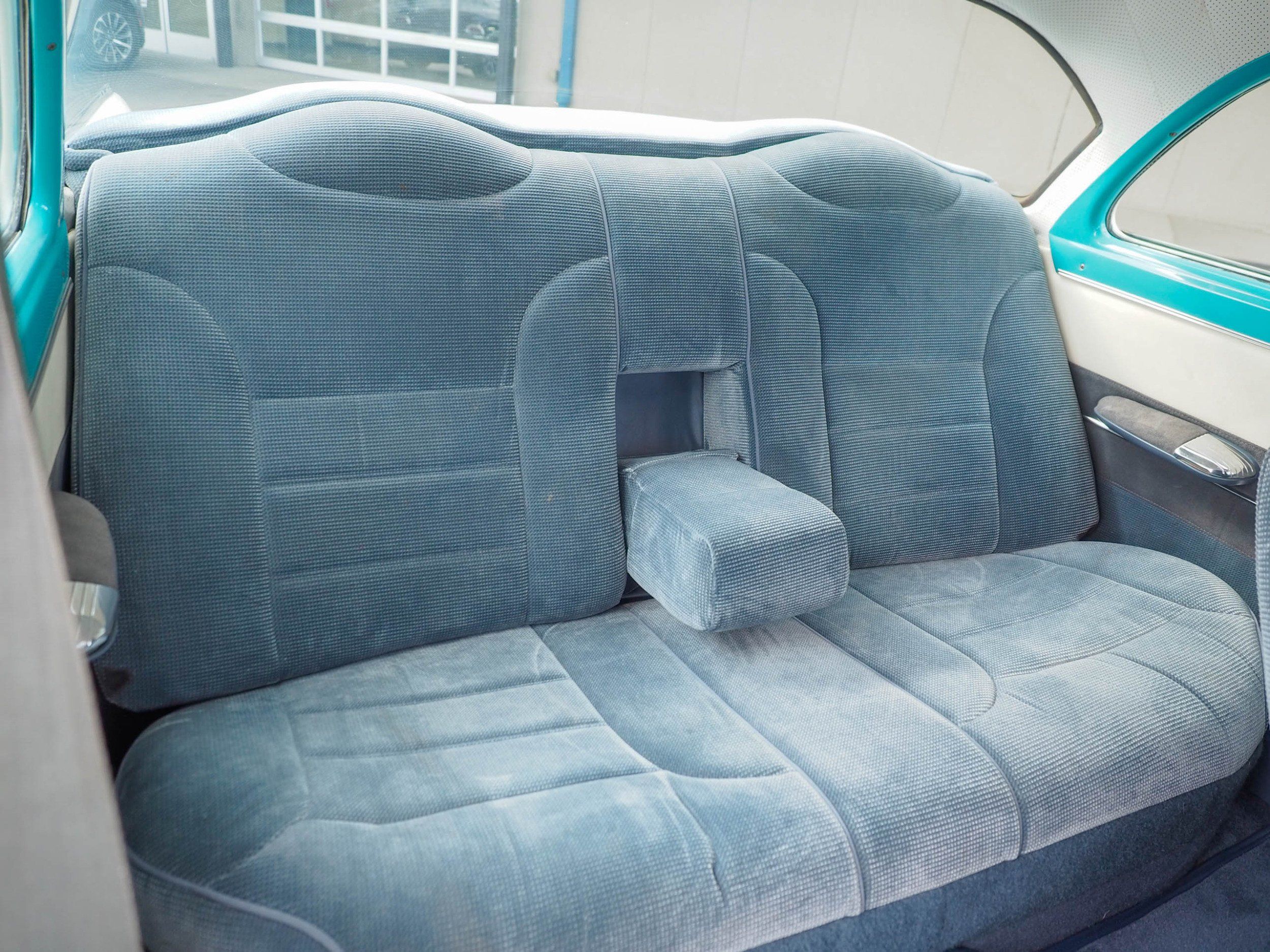 1955 Ford Fairlane Teal Coupe