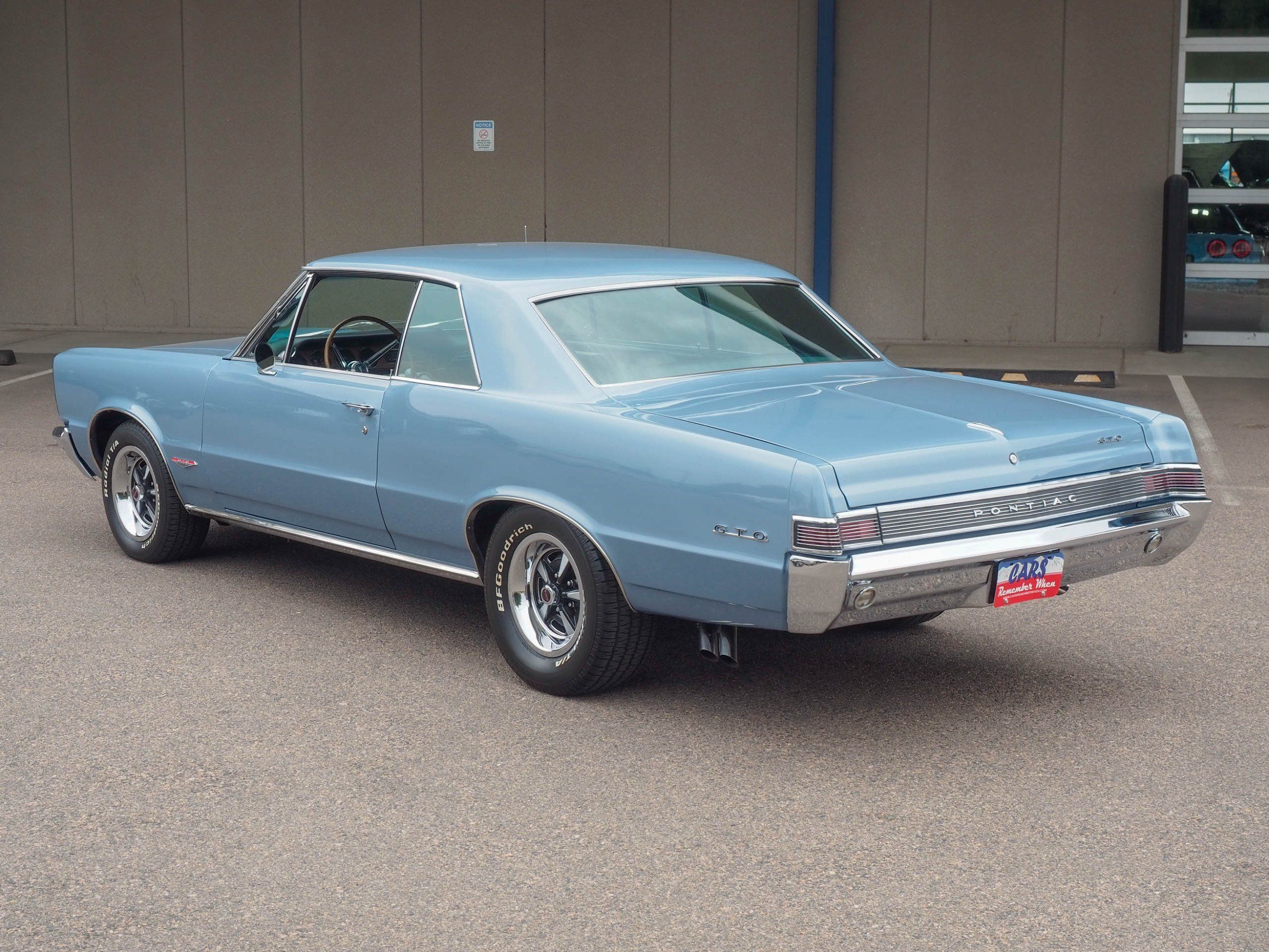 1965 Pontiac GTO Blue 