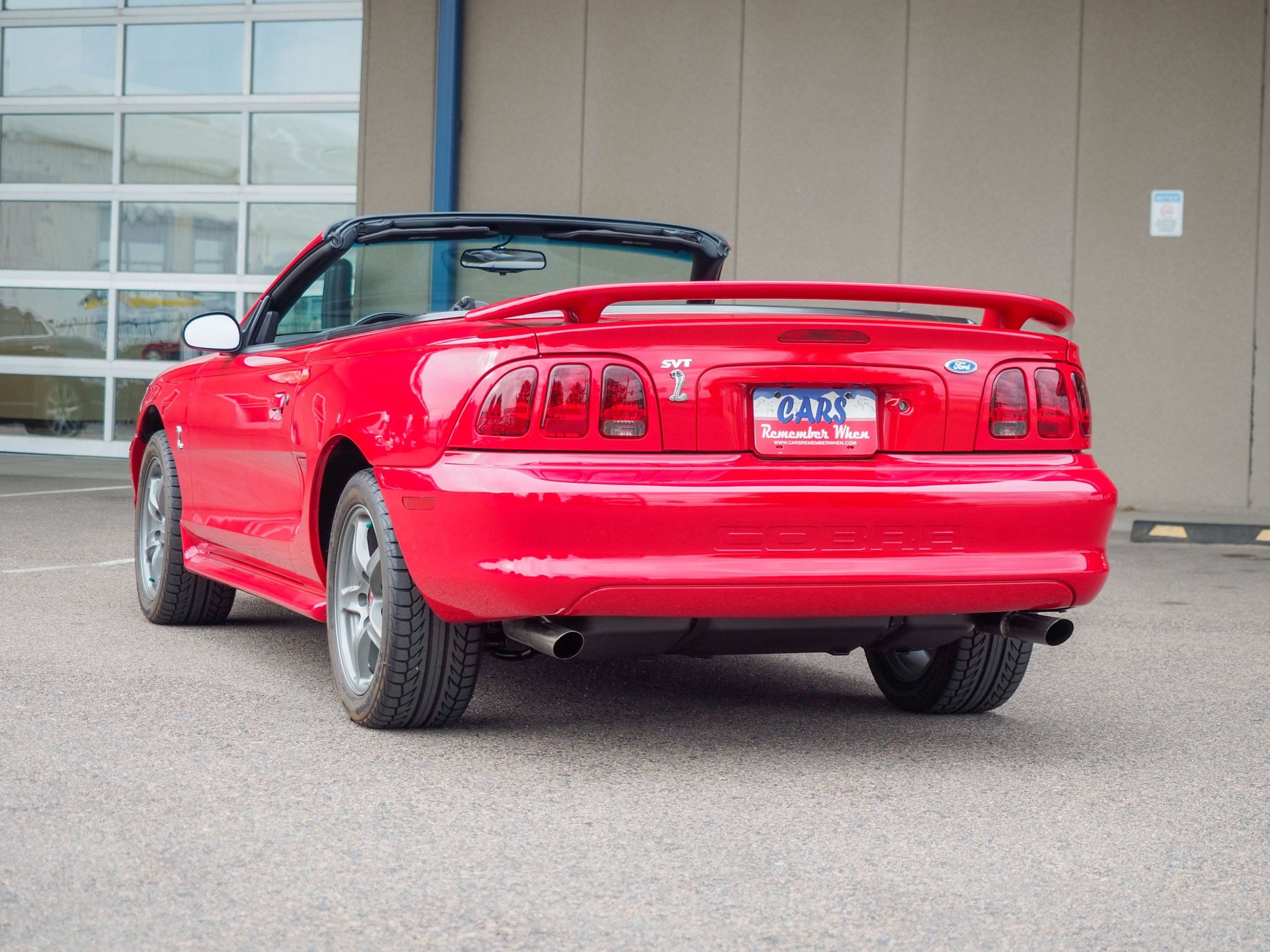 1997 Ford Mustang Red Cobra