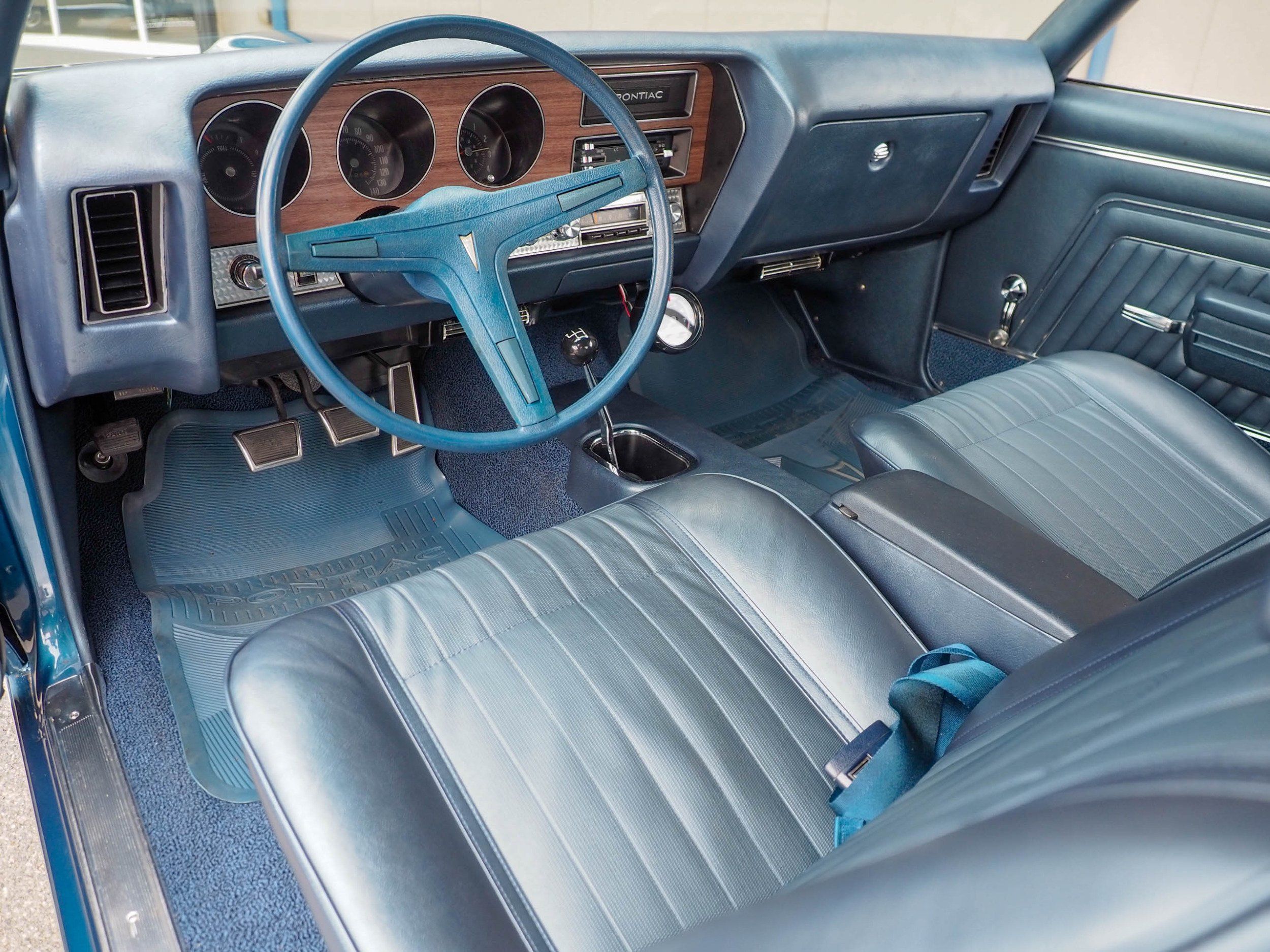 1970 Pontiac GTO Blue 