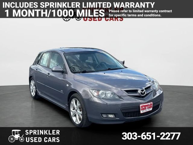 Silver 2008 Mazda MAZDA3 Hatchback Front-Wheel Drive 5-Speed Automatic