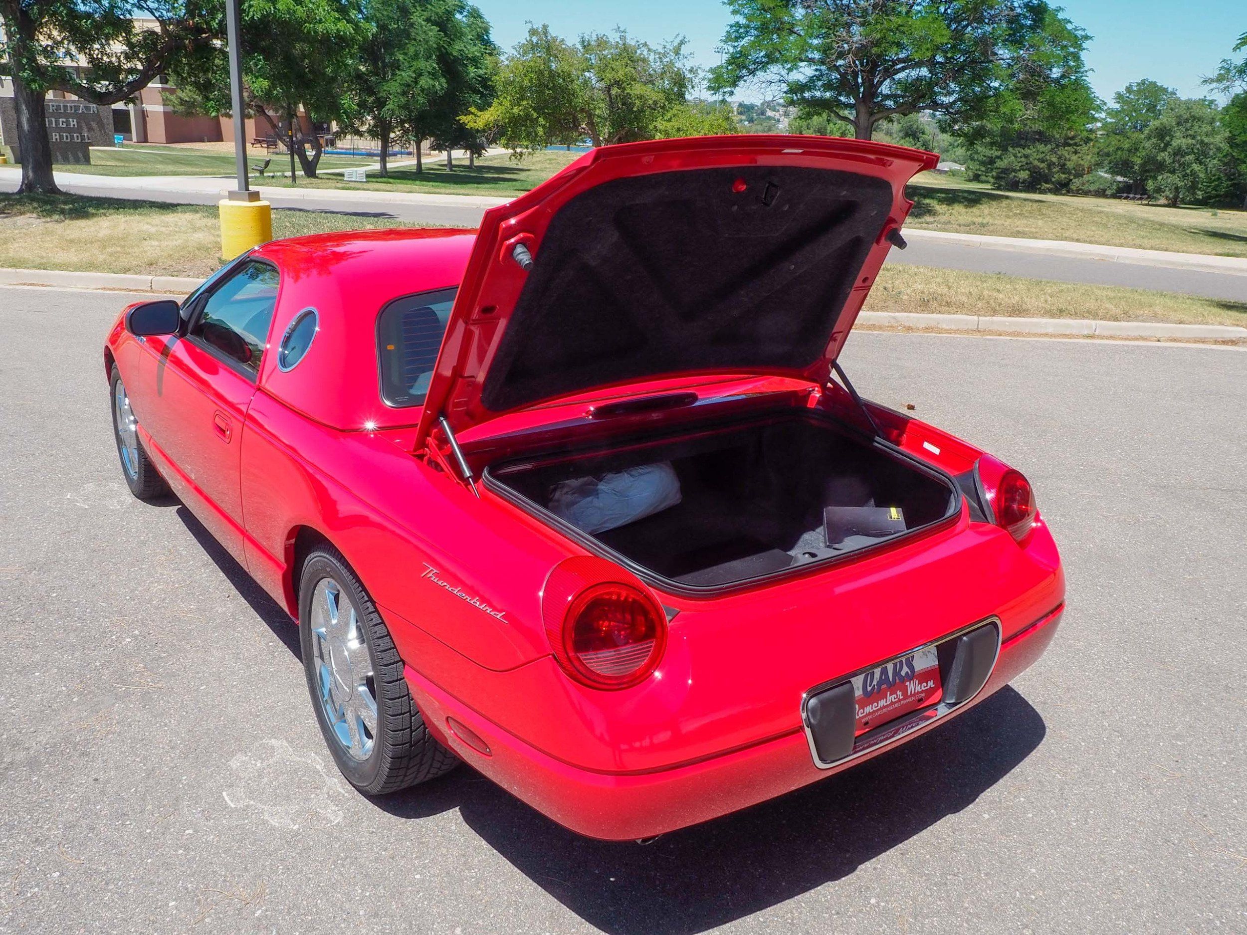 2002 Ford Thunderbird Red Deluxe