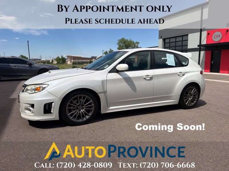 White 2012 Subaru Impreza WRX Limited Hatchback Hatchback All-Wheel Drive 5-Speed Manual