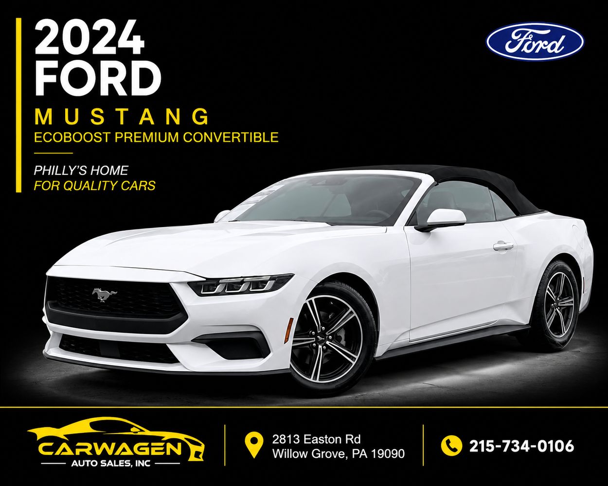 2024 Ford Mustang EcoBoost Premium Convertible's photo