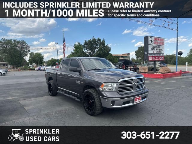 Gray 2018 RAM 1500 Pickup Truck Four-Wheel Drive 8-Speed Automatic