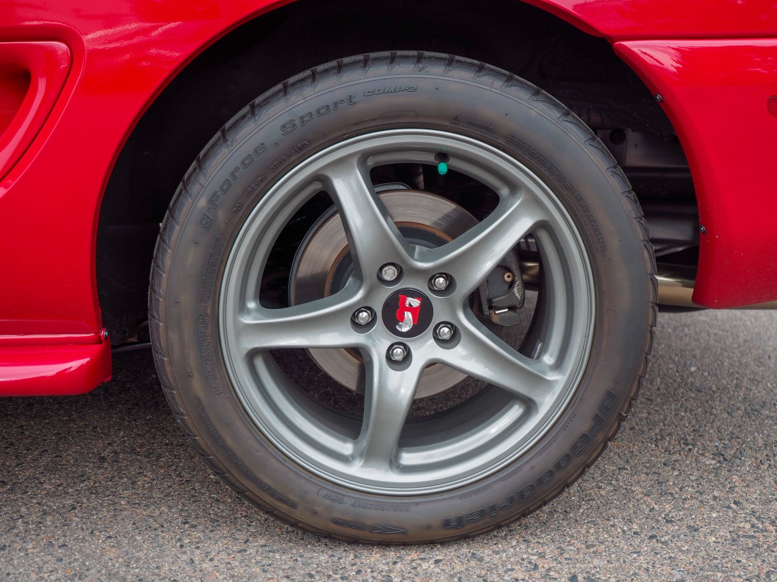 1997 Ford Mustang Red Cobra