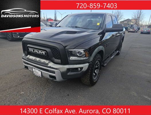 2016 RAM Ram 1500 Rebel