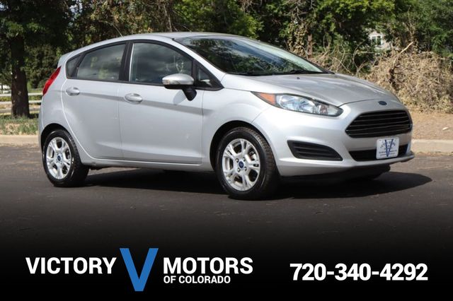 Silver 2014 Ford Fiesta Hatchback Front-Wheel Drive 5-Speed Manual