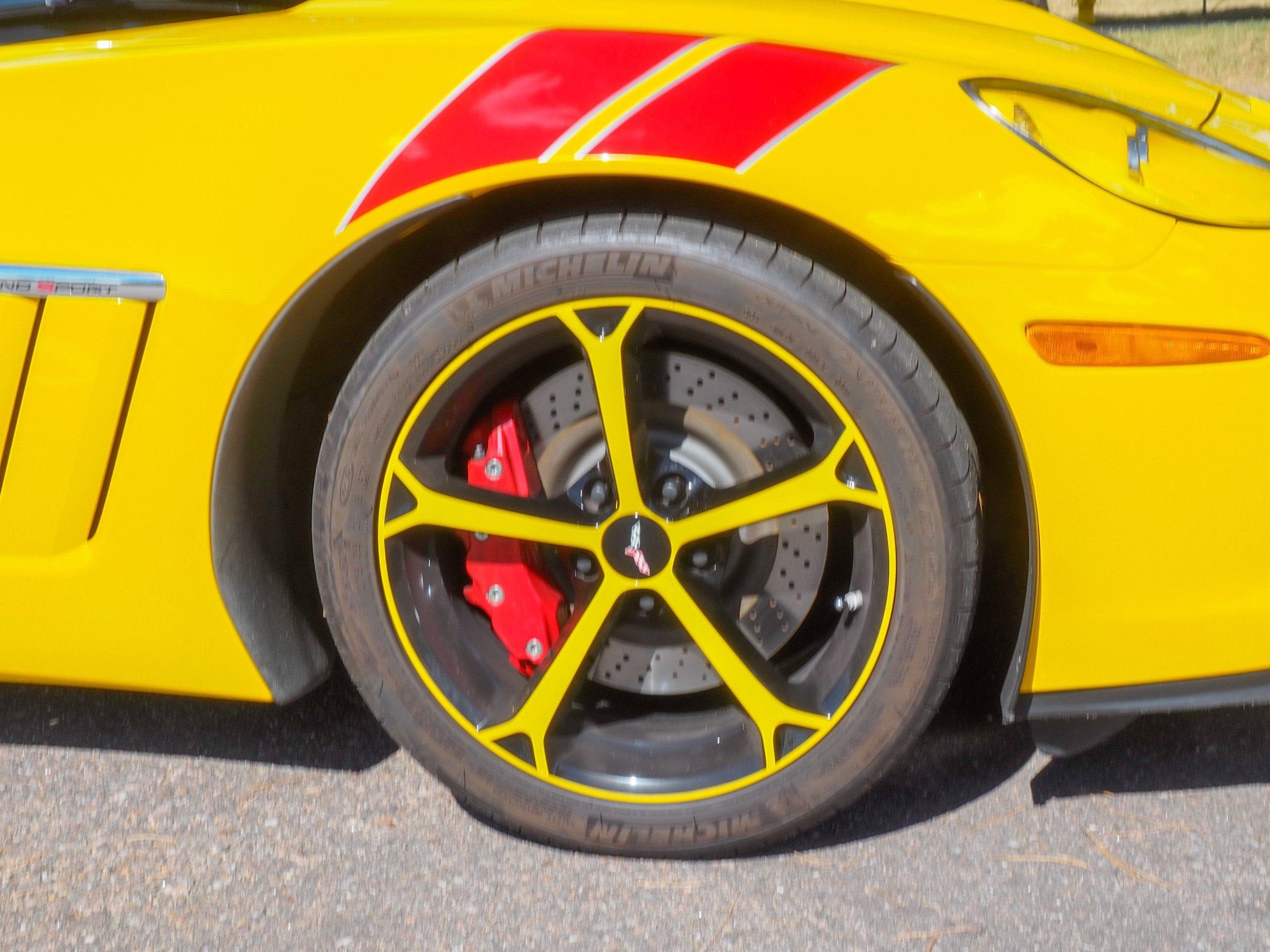 2010 Chevrolet Corvette Yellow Grand Sport