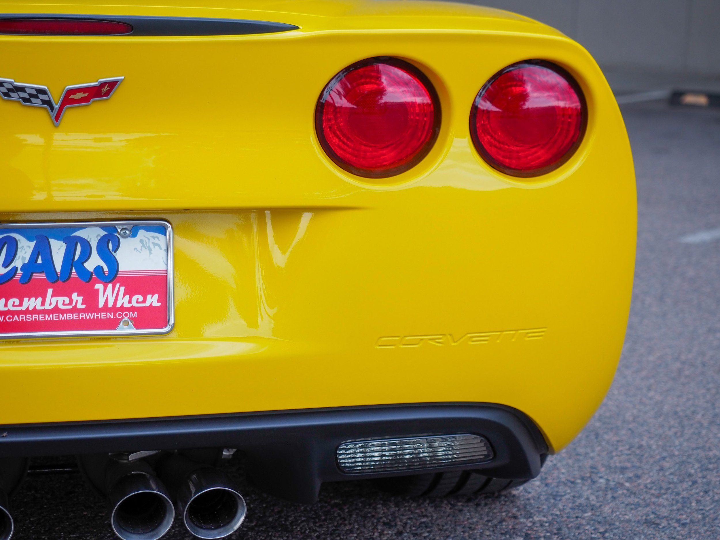 2008 Chevrolet Corvette Yellow 