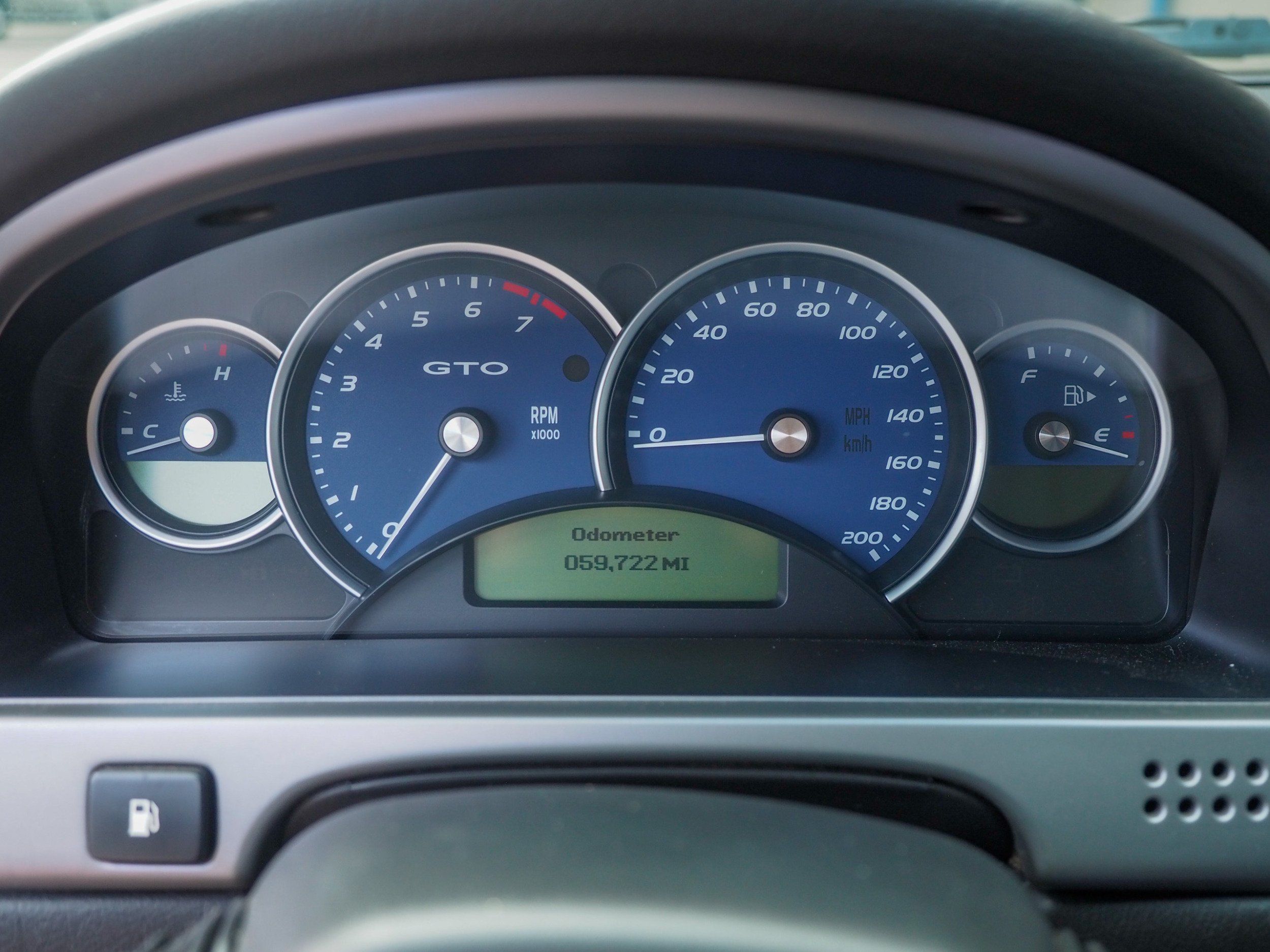 2006 Pontiac GTO Blue 