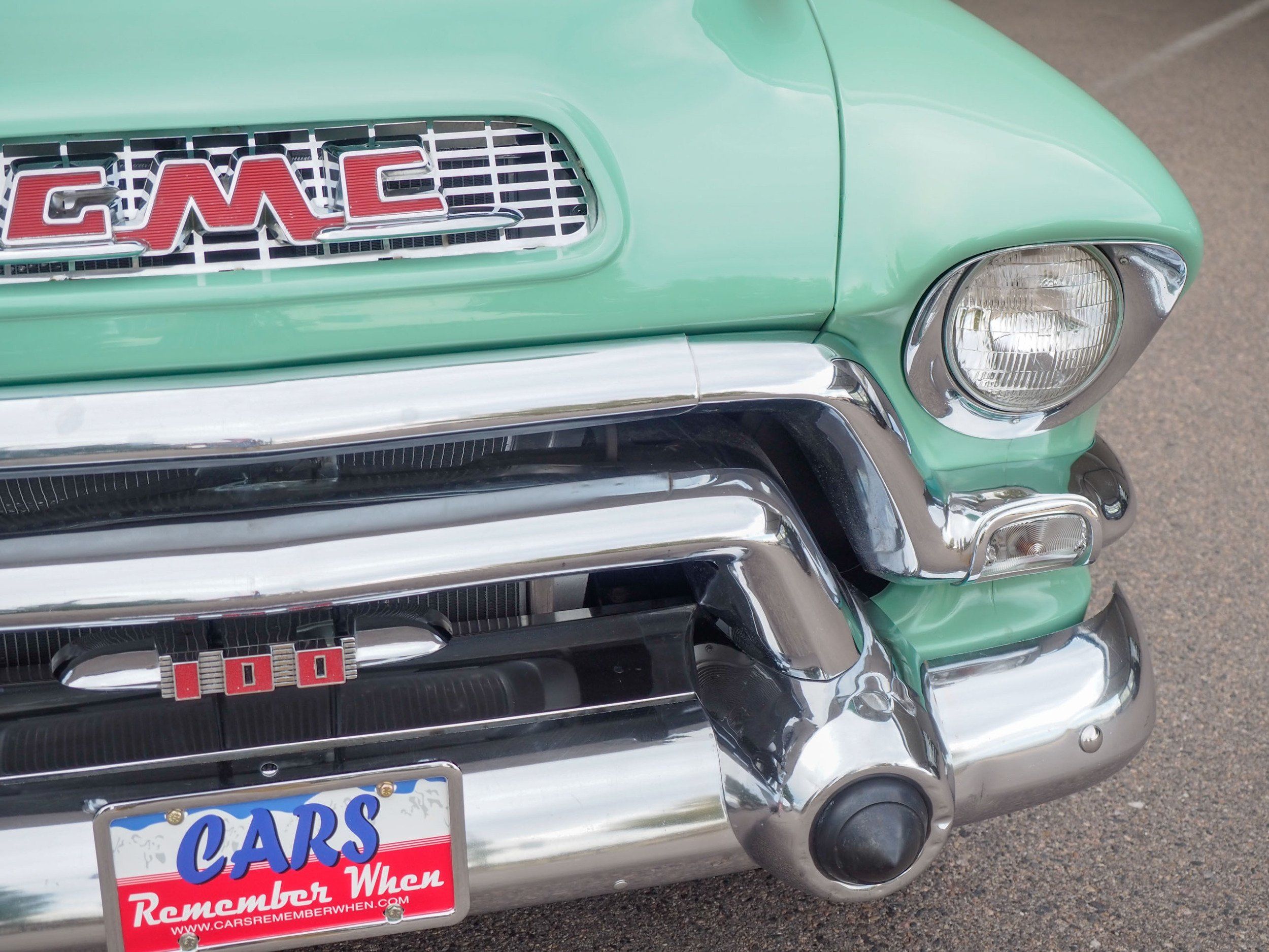 1955 GMC Pickup Green 2nd Series