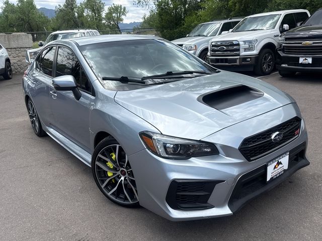 Silver 2020 Subaru WRX STI AWD Sedan All-Wheel Drive 6-Speed Manual