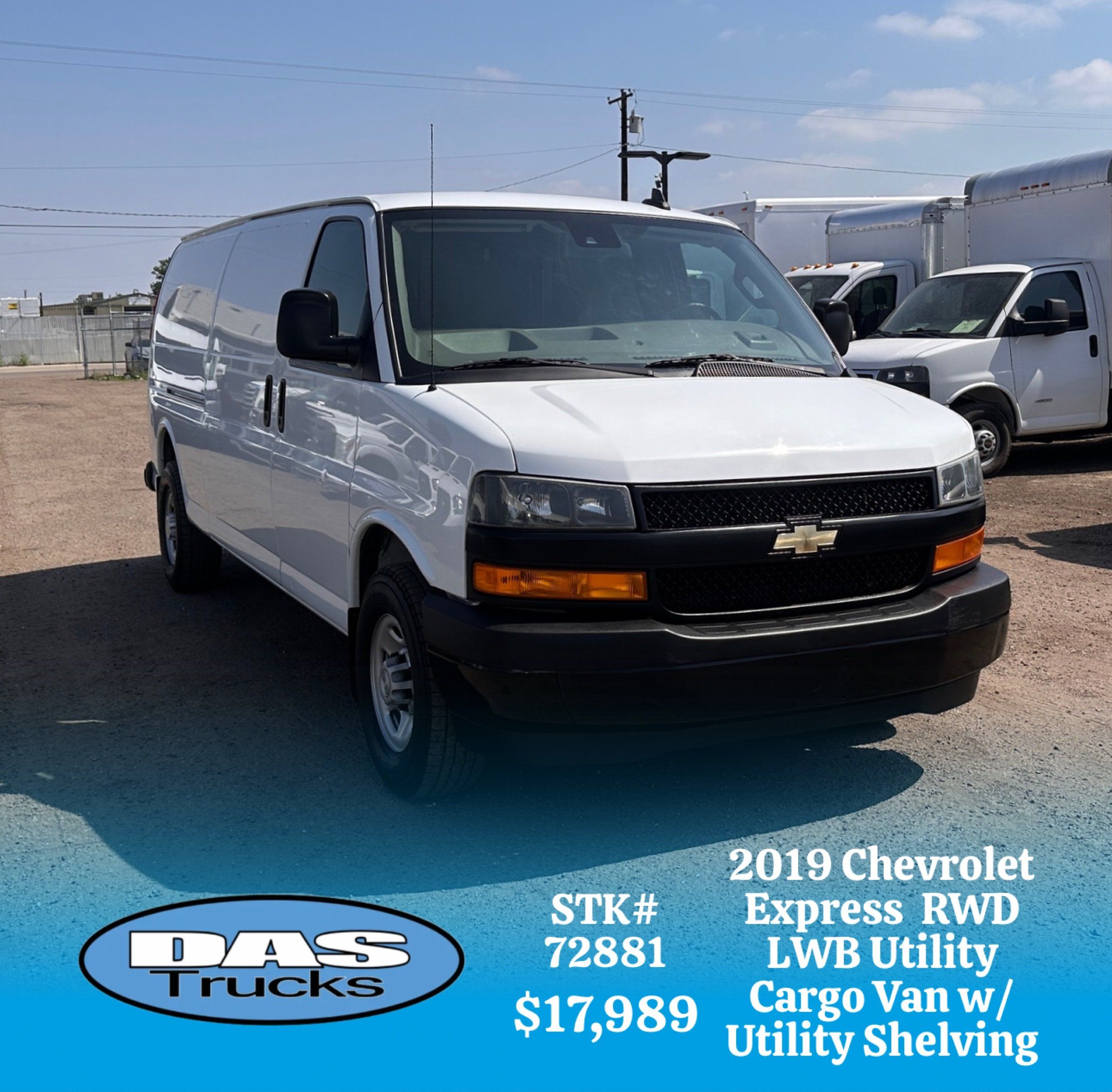 2019 Chevrolet Express 3500 Extended Work Van's photo