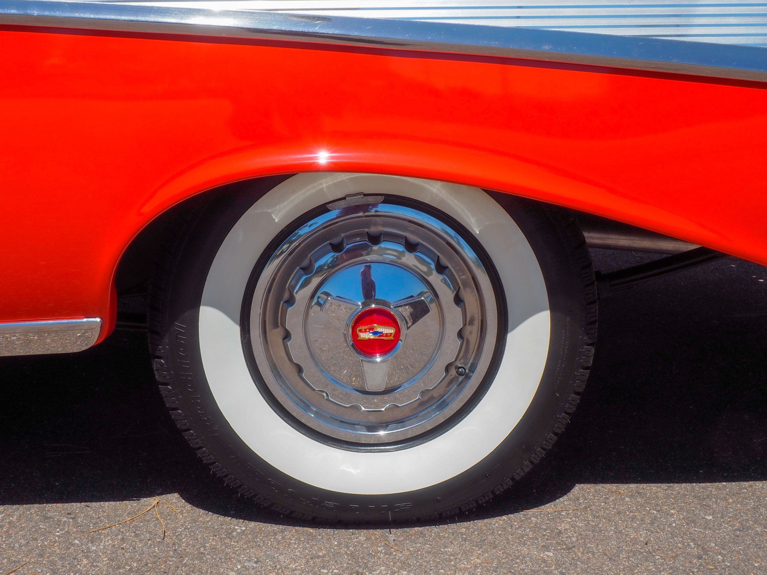 1957 Chevrolet Bel Air Orange 