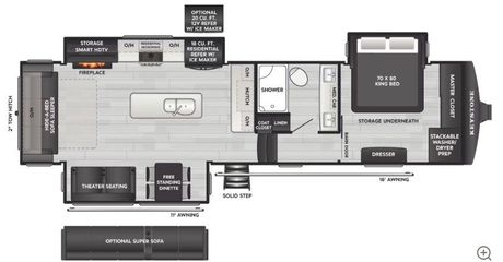 photo of RV 2026 Keystone Alpine Avalanche 321RL