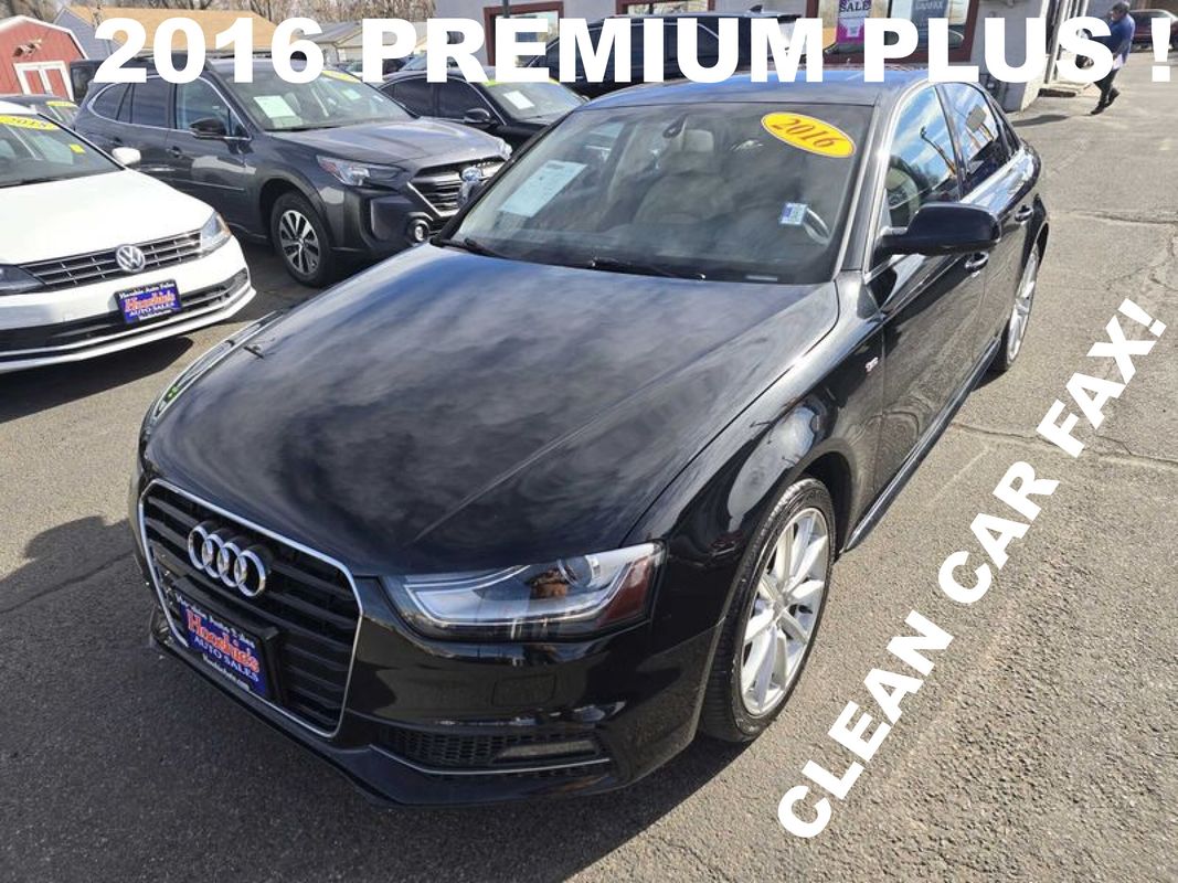 2016 Audi A4 2.0T Premium Plus FWD