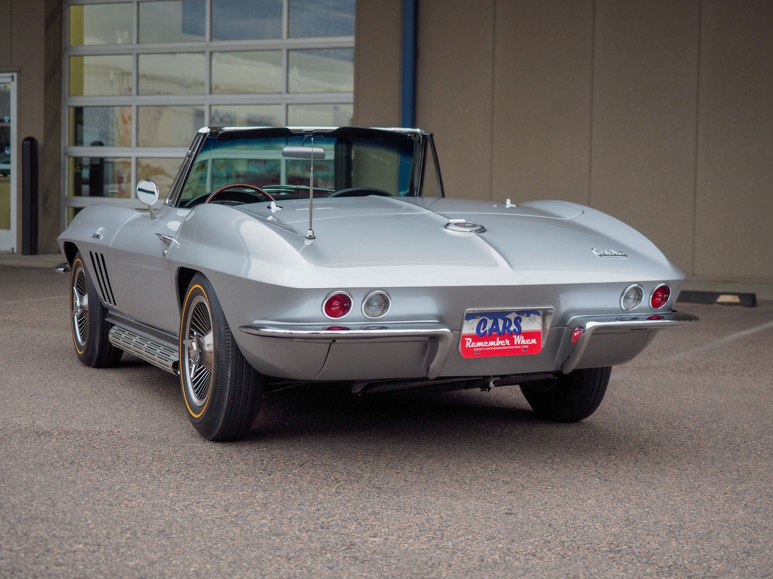 1966 Chevrolet Corvette Silver Roadster
